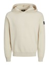 Jack & Jones Cremefarbener Jack & Jones Aero-Kapuzenpullover für Herren