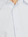 Jack & Jones Weiß-blau gestreiftes Herrenhemd Jack & Jones Bushwick