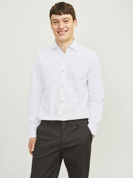 Jack & Jones Weißes Jack & Jones Herrenhemd