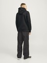 Jack & Jones Schwarzer Herren Jack & Jones Outdoor Hoodie