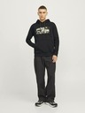Jack & Jones Schwarzer Herren Jack & Jones Outdoor Hoodie