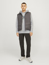 Jack & Jones Hellgrauer Jack & Jones Outdoor-Kapuzenpullover für Herren