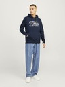 Jack & Jones Dunkelblau Herren Jack & Jones Outdoor Hoodie