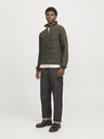 Jack & Jones Khaki Herren Jack & Jones Blunorth Zip Pullover