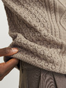 Jack & Jones Beige Herren Jack & Jones Blunorth Zip Pullover