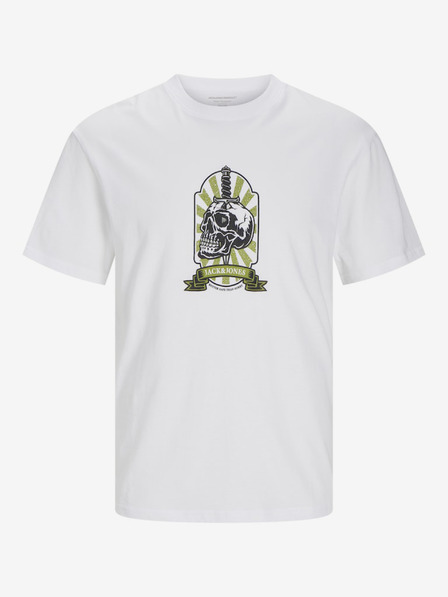 Jack & Jones Weißes Jack & Jones Seven Herren T-Shirt