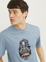 Jack & Jones Blaues Jack & Jones Seven Herren-T-Shirt