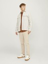 Jack & Jones Jack & Jones Raymond Leichtes Herrenhemd Jacke Beige