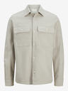 Jack & Jones Jack & Jones Raymond Leichtes Herrenhemd Jacke Beige
