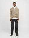 Jack & Jones Beige Herren Jack & Jones Milano Pullover mit Reißverschluss