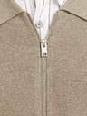 Jack & Jones Beige Herren Jack & Jones Milano Pullover mit Reißverschluss
