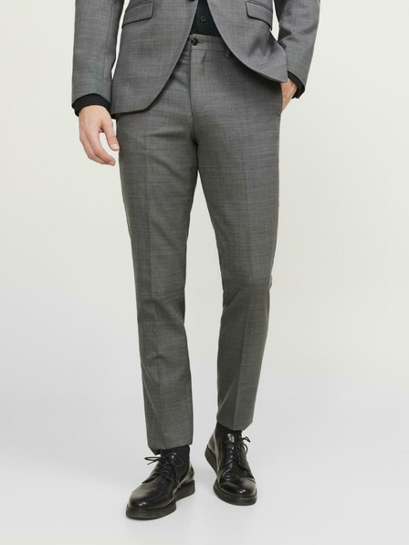 Jack & Jones Dunkelgraue Herren Wollmischung Anzughose Jack & Jones Solaris