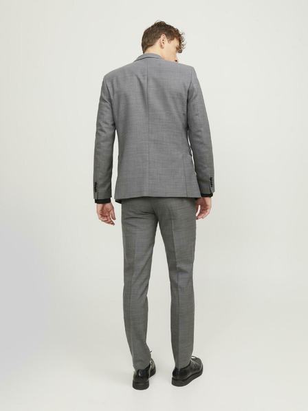 Jack & Jones Dunkelgraue Herren Wollmischung Anzughose Jack & Jones Solaris