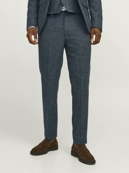 Jack & Jones Dunkelblaue Herren Chino-Hose mit Leinen Jack & Jones Winter