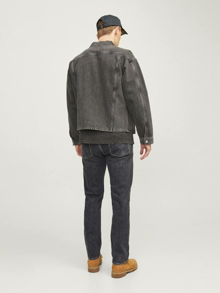 Jack & Jones Schwarze Straight Fit-Jeans für Herren Jack & Jones Chris