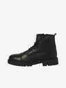 Jack & Jones Schwarze Herren Lederstiefeletten Jack & Jones Tremor