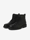 Jack & Jones Schwarze Herren Lederstiefeletten Jack & Jones Tremor