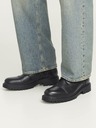 Jack & Jones Schwarze Herren Lederstiefeletten Jack & Jones Tremor