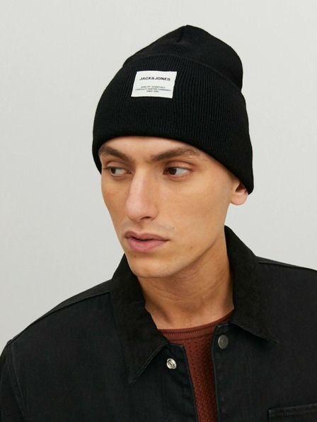 Jack & Jones Schwarze Jack & Jones Clong Mütze