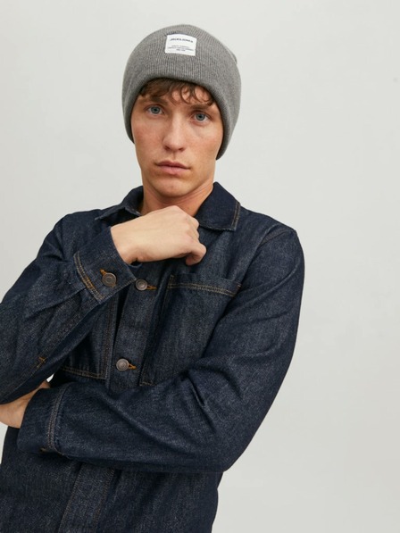 Jack & Jones Graue Jack & Jones Clong Mütze