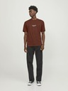 Jack & Jones Braunes Jack & Jones Herren Vesterbro T-Shirt