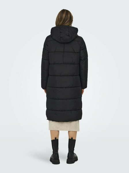 ONLY Schwarzer Damen Winter Steppmantel ONLY Montana