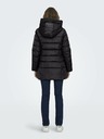 ONLY Schwarzer Damen-Winter-Steppmantel ONLY Luna