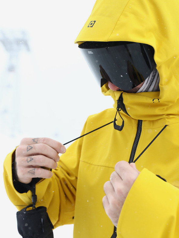 Horsefeathers Terra 3-Lagen Jacke - sulphur Pferdefedern