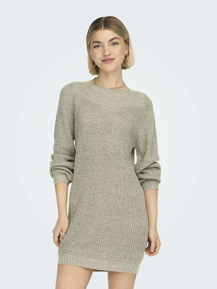 Jacqueline de Yong JDY Whitney Beige Pullover Kleid
