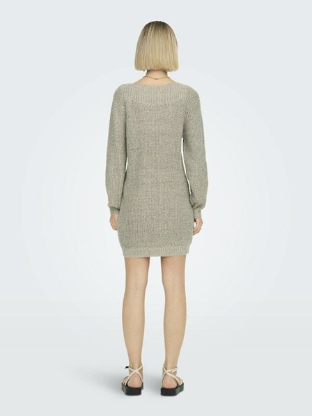 Jacqueline de Yong JDY Whitney Beige Pullover Kleid