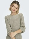Jacqueline de Yong JDY Whitney Beige Pullover Kleid