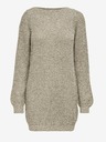 Jacqueline de Yong JDY Whitney Beige Pullover Kleid