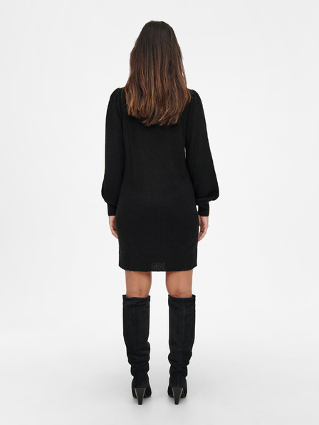 Jacqueline de Yong JDY Rue Schwarzes Pullover-Kleid