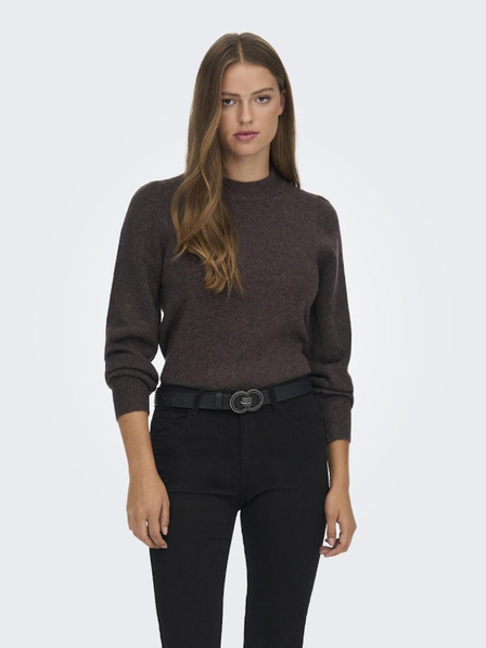 Jacqueline de Yong Braun JDY Rue Life Damen Pullover