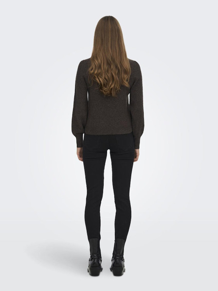 Jacqueline de Yong Braun JDY Rue Life Damen Pullover