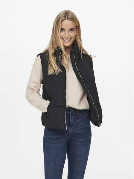 Jacqueline de Yong JDY New Erica Schwarz Damen Steppweste