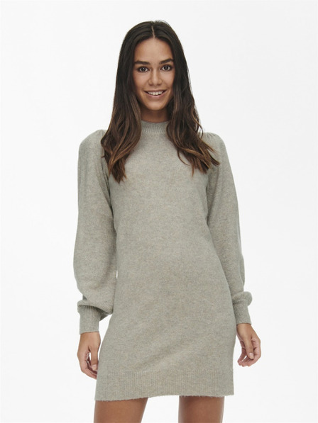 Jacqueline de Yong JDY Rue Life Beige Damen Pullover Kleid
