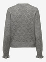 Jacqueline de Yong Hellgraue Damen Strickjacke JDY Letty