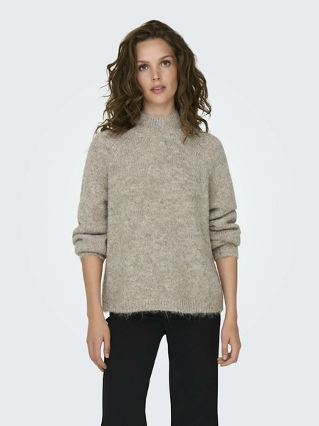 Jacqueline de Yong JDY Zoey Beige Damen-Wollpullover