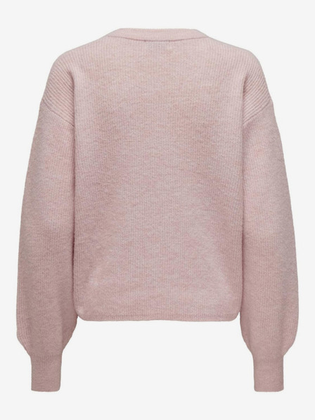 Jacqueline de Yong JDY Lumi Hellrosa Damen Strickjacke