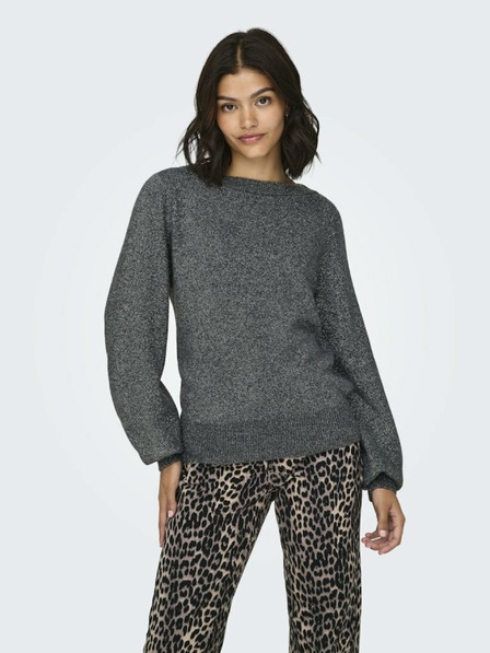 Jacqueline de Yong Dunkelgraue Damen-Strickjacke JDY Rue