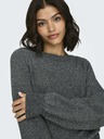 Jacqueline de Yong Dunkelgraue Damen-Strickjacke JDY Rue