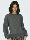 Jacqueline de Yong Dunkelgraue Damen-Strickjacke JDY Rue