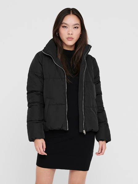 Jacqueline de Yong JDY Erica Schwarze Winter-Steppjacke