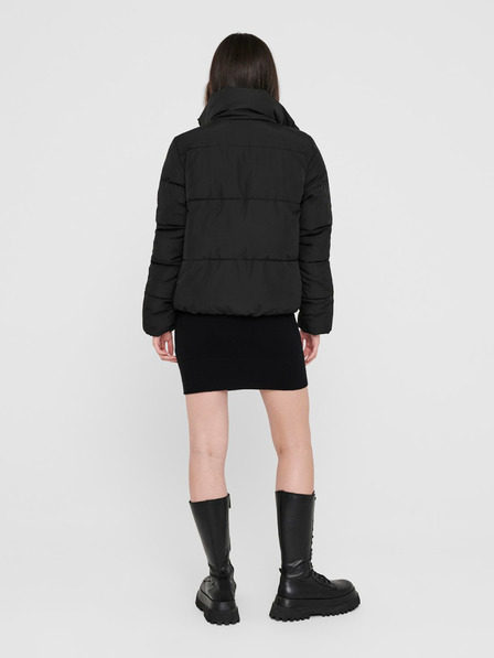 Jacqueline de Yong JDY Erica Schwarze Winter-Steppjacke
