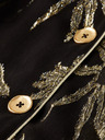 Scotch & Soda Schwarze gemusterte Damenjacke Scotch & Soda