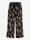 Scotch & Soda Schwarze gemusterte Damenhosen Scotch & Soda