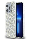 Karl Lagerfeld Karl Lagerfeld IML Electroplated Repeated Logo Back Cover für iPhone 15 Pro Max Gold