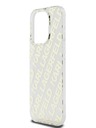 Karl Lagerfeld Karl Lagerfeld IML Electroplated Repeated Logo Back Cover für iPhone 15 Pro Max Gold