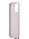 Karl Lagerfeld Liquid Silicone Karl und Choupette Magsafe Back Cover für iPhone 15 Pro Rosa Karl Lagerfeld